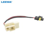 LEEWA Car LED HID Bulb Wire Headlight Plug Adapter For DENSO Black Ballast Socket To 9005 Car Light Cord Connector Wire Harness