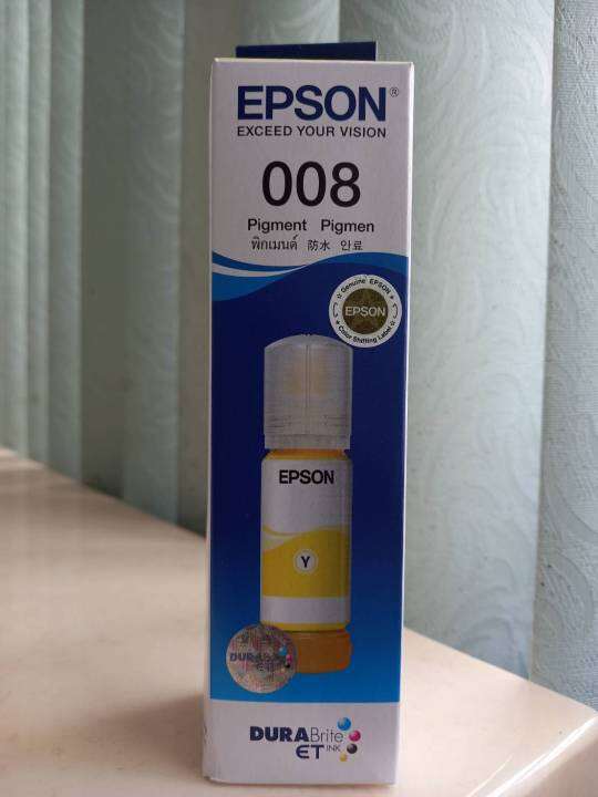 EPSON INK BOTTLE T06G400 NO. 008 YELLOW PIGMENT, 70ML/L15150/L15160 แท้