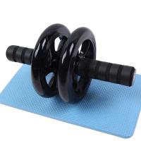 Exercise Equipment Shopลูกกลิ้งล้อเลื่อน ลูกกลิ้งล้อเลื่อนเล่นกล้ามเนื้อหน้าท้อง ล้อบริหารหน้าท้องล้อกลิ้งฟิตเนส ล้อกลิ้งออกกำลังกาย AB Wheel ขนาด 16 cm