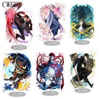 Anime Bungo Stray Dogs Acrylic Stand Nakajima Atsushi Dazai Osamu Nakahara Chuya Toy Keychain Collectible Desktop Decor 15.5CM