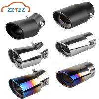 【HOT】 Car Polished Exhaust Tail Modified Tailpipe Compatible with Most Vehicles Exterior Rear Pipe