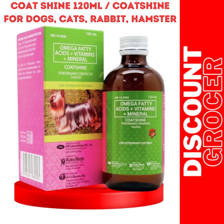 CoatShine Syrup Skin Vitamins 120ml Lazada PH