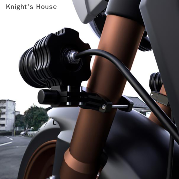 knights-house-universal-mount-bracket-สำหรับรถจักรยานยนต์กันชนแก้ไขขาตั้งไฟหน้า