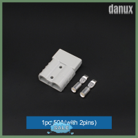 Danux 1ชิ้น600โวลต์50/120A แอนเดอร์สันแบตเตอรี่ชุดปลั๊กหัวต่อคอมพิวเตอร์พลังงานพร้อมขั้วฝาครอบป้องกันฝุ่นละอองสำหรับการเชื่อมต่อคาราวานรถพ่วงเรือ