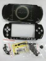 แผ่นปิดหน้าจอ Gratis Ongkir สีดำใช้ง่ายอะไหล่สำหรับ PSP 3000คอนโซลมีปุ่ม