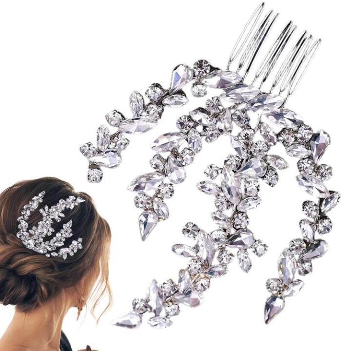 hair-side-combs-bride-wedding-hair-comb-bridal-headpiece-sparkling-comb-for-brides-fashion-classic-crystal-rhinestones-hair-combs-accessories-high-quality