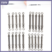 【RAI】 10Pcs สวิงตกปลา Elastic Quick Link Snap ตะกั่วชิ้น Seat Fishing Tackle