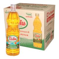 [พร้อมส่ง!!!] โอลีน น้ำมันปาล์ม 1 ลิตร x 12 ขวดOleen Refined Palm Olein Cooking Oil 1 L x 12 bottles