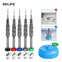 Relife RL-728 Stainless Steel Screwdriver for Mobile Phone Repair Strong  Anti-slip Magnetic Adsorption Disassembly Tools Tool Sets