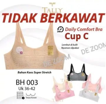 Push Up bra merek tally busa tebal pakai kawat kait 2 / size 34-36-38