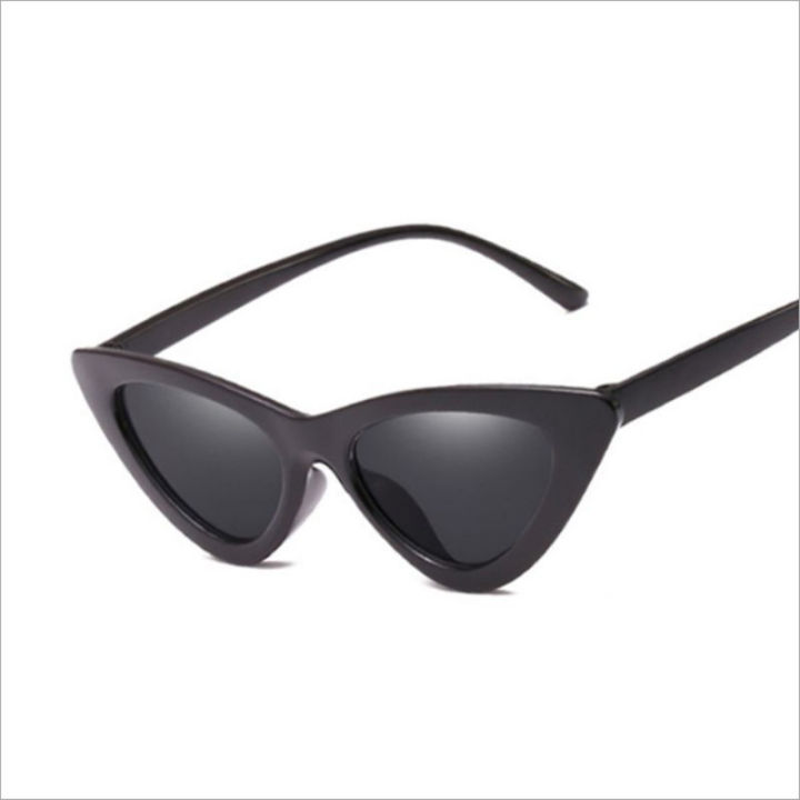 Cat Eye Sunglasses Classic Retro Triangle Eyeglasses Trend Personality ...
