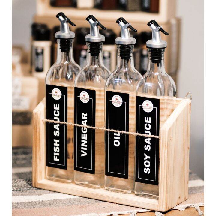 Condiments Bottles 500 ml w/ Label Funnel Cap Lazada PH