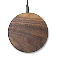 Walnut Wood Qi Wireless Charger Pad 10W For Blackview BV9700 BV9500 BV9800 BV9900 BV6800 BV9600 BL6000 Pro BV9900E