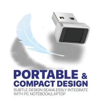 Fingerprint Reader interface USB Module for Windows 7、8、10 、11 Hello Biometric Scanner padlock for Laptops PC