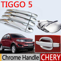 ขายร้อนสำหรับ Chery Tiggo 5อุปกรณ์เสริม Chrome ประตู Handle 2013 2014 2015 2016รถครอบคลุมสติกเกอร์รถ stylings