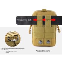 ：&amp;gt;?": Outdoor Men Waist Pack Bum Bag Pouch Waterproof Tactical Military Sport Hunting Belt Molle Nylon Mobile Phone Bags Travel Tools