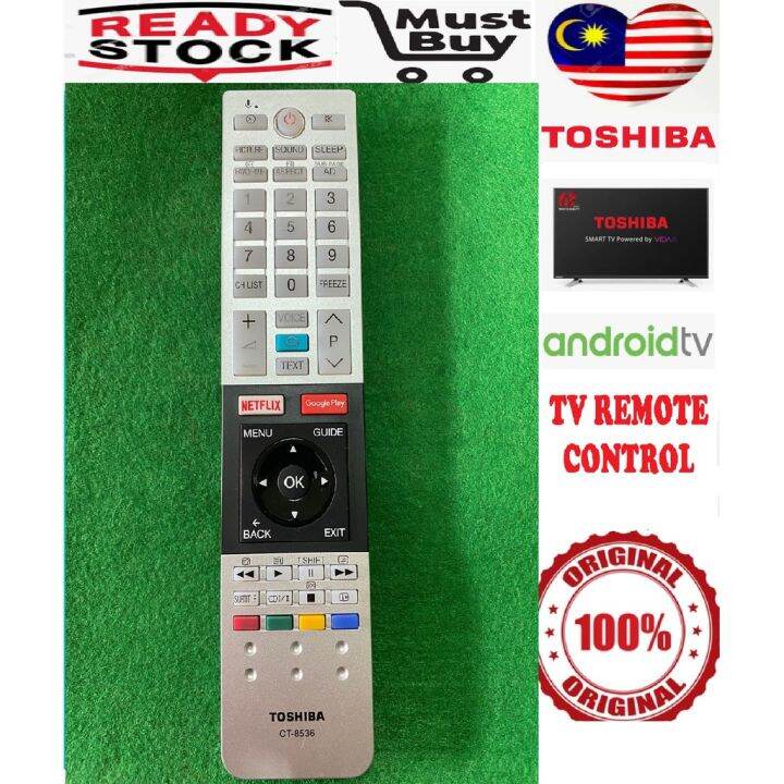 Toshiba smart tv remote CT8516 original Lazada PH