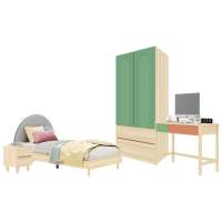 SB Design Square KONCEPT FURNITURE ชุดห้องนอน รุ่น Bingsoo สีไม้อ่อน