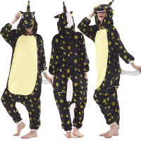 One P Iece คลุมด้วยผ้า J Umpsuit ชุดนอนวัยรุ่นชายอะนิเมะการ์ตูนชุดนอน Kigurumi ยูนิคอร์นสาว Onesies ครอบครัวชุดนอนชุด