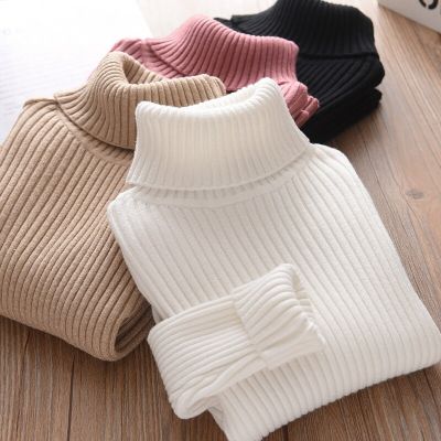 Girls Sweater Pullovers Winter Boys Warm Tops 2-11 Years Baby Bottoming Shirt Kids Clothes Toddler Knitted Cardigan