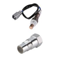 1Pcs Oxygen O2 Sensor Spacer Adapter &amp; 1X Lambda O2 Oxygen Sensor Up/Downstream for Toyota Camry 4Runner Solara FJ