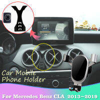 รถที่วางศัพท์มือถือสำหรับ Benz CLA C117 180 200 220 250 2013 ~ เซลล์คลิประบายอากาศยืนสนับสนุนประดับ .