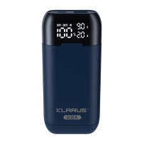 KLARUS K2A 3-In-1 Charger-Power Bank-Battery Holder เครื่องชาร์จแบตเตอรี่ เพาว์เวอร์แบงค์ อัจฉริยะพร้อมจอดิจิตอล