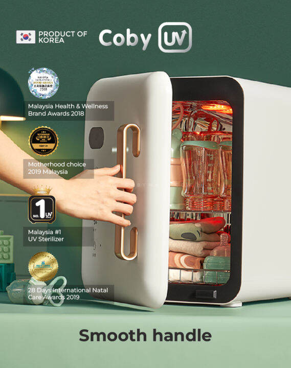 COBY UV LED UV Sterilizer V4 / V5 + Milk Bottle Warmer V2 Combo Set