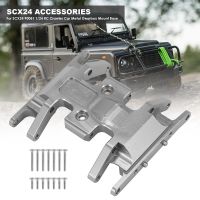 for Axial SCX24 90081 1/24 RC Crawler Car Metal Gearbox Mount Base Transmission Holder Skid Plate Upgrade Parts