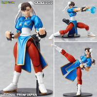 ของแท้ Figma Kaiyodo Revoltech SFO Capcom จากเกม Street Fighter Online Mouse Generation สตรีทไฟเตอร์ Chun Li ชุนลี นักสู้สาว ชุดจีน NO 003 ไคโยโดะ รีโวลเทค งานแท้ ฟิกม่า อานิเมะ Action Figure Original imported from Japan Animation Genuine Manga อนิเมชั่น