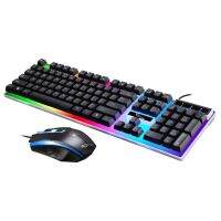 USB Charging Light Keyboard &amp; Mouse Kit Rainbow LED Gaming Equipment For PS4 Xbox One 2019 Newest