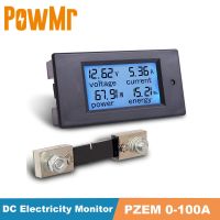 PZEM 0-100A 4 in 1 DC Electricity Usage Monitor LCD Digital Current Voltmeter Ammeter Power Energy Multimeter Panel Tester Meter