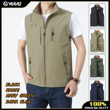 Thin Outdoor Quick Drying Sleeveless Jacket Pography Fishing Multi
