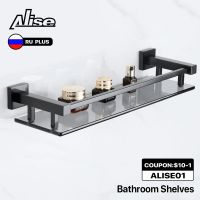 Bathroom Shelves Shower Storage Rack Glass Bath Shelf Wall Mount Shampoo Rack Organizer Bathroom Accessories  полка для ванной Bathroom Counter Storag