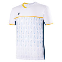 VICTOR เสื้อกีฬาแบดมินตัน รุ่น T-5501 สี A,B เสื้อครบรอบ 55 ปีของเเท้