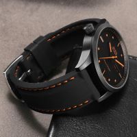 Silicone watch strap suitable for Tissot Seiko Casio Citizen Mido 18 20 22 24mm rubber strap