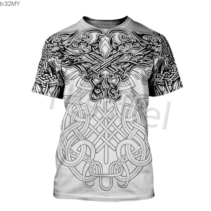 harajuku-street-style-2023-3d-dragon-print-short-sleeve-t-shirt-summer