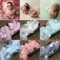 Washable Newborn Shooting Props Fashion Newborn Photography Suit Soft Boys Girls Photography Swaddle Blanket  Wear-resistant Sets  Packs