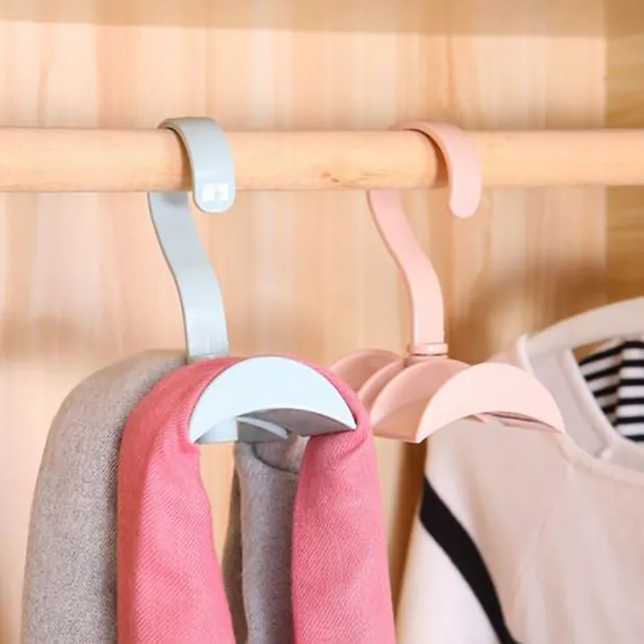 closet-space-saver-hanging-bag-storage-solution-versatile-clothes-hanger-wardrobe-bag-rack-necktie-shelf-organizer-hanger-plastic-closet
