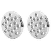 2X Type 12 Stainless Steel Meat Grinder Plate Discs Blades for Kitchenaid Mixer FGA Food Chopper Meat Grinders A