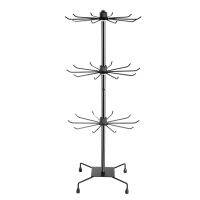 Tree Tower Retail Store Iron Cosmetic Product Shelves Rotating Necklace Holder Home Decoration Jewelry Organizer Display Stand