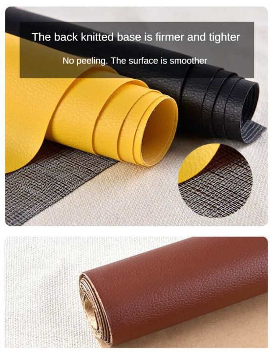 favormax-สติกเกอร์ติดแผ่นหนังผ้า-pu-ซ่อมโซฟาไม่ต้องรีดกันน้ำซ่อมหนังพียูผ้าสติกเกอร์ผ้า-pu