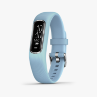 Garmin นาฬิกาข้อมือ vivosmart 4 Blue, Silver, Regular SKU : 010-01995-84 ของแท้ 100% มีการรับประกัน 1 ปี คืนสินค้าภายใน 15 วัน  Ralunar