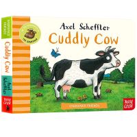 English original picture book farmyard friends: cuddly cow paperboard Book Gollum cow author Axel Scheffler childrens Enlightenment picture story book nosy crow