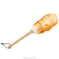 Non Static Dust Brush Household Feather Wool Duster Removal Dusting Broom Long Handle M22 21 Dropshipping