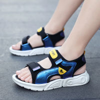 Boys Sandals 2023 New Summer Mid-Big Trendy Boys Cool Shoes Casual Soft Sole Baby Childrens Beach Shoes