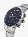 Emporio Armani นาฬิกาข้อมือผู้ชาย Classic Chronograph Blue Dial Silver รุ่น AR2486. 