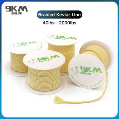 【DT】hot！ Kevlar 0.8mm 3.5mm Wear-Resistant Fishing Outdoor Camping Hiking Kite String Braided Assist Refractory