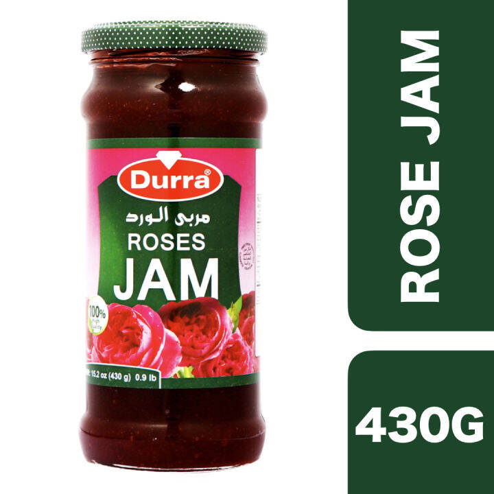 Durra Rose Jam 430g ++ ดูร่า แยมกุหลาบ 430 กรัม Lazada.co.th