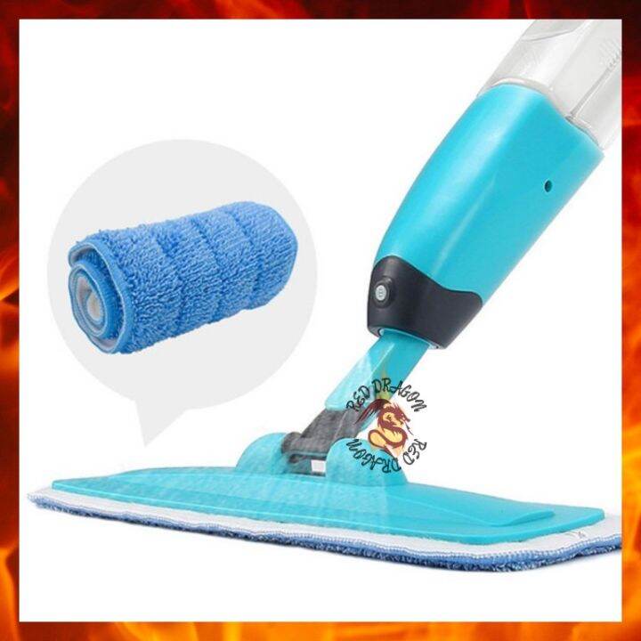 2 in 1 Sweeping Mop Function Mop Integrated with Water Spray Flat Mop Cleaning Tool durable